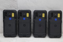 4 LOT – Datalogic Memor 30 Mobile Computer Barcode Reader Scanner Charging Dock