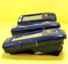 ⚡UNTESTED⚡LOT OF 3x JANAM XM66W-MPAFBVJ0 WINDOWS MOBILE COMPUTER BARCODE SCANNER