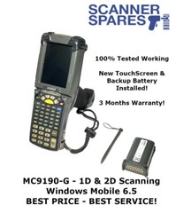 Symbol Motorola MC9190-G30SWEQA6WR Windows Mobile 6.5 MC9190 2D AND 1D Imager