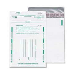 Quality Park QUA45228 Night Deposit Bag 10″x13″ White 100/pack