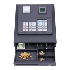 Thermal Cash Register Cash Drawer With 9-slots 8 Digits Led Retail Cash Register