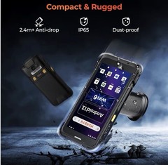 MUNBYN IPDA101P Android 13 GPS 1D/2D/QR