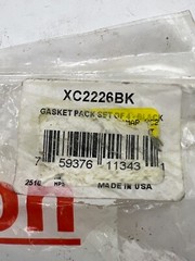 3 Packs of 4 Black Replacement Gasket XC2226BK for Euro EZ-Fit