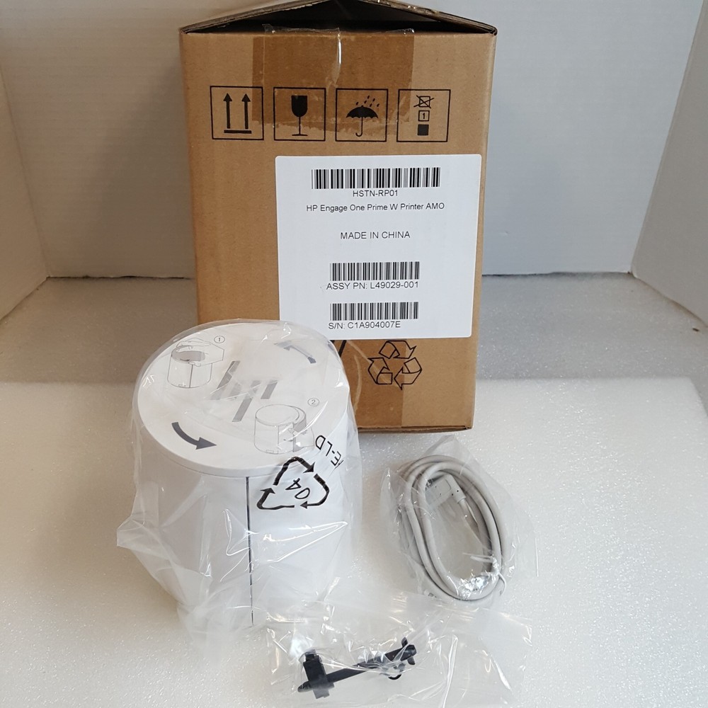 NEW HP Engage One Prime USB Printer White Receipt Printer – 203 dpi