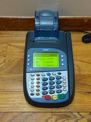 Hypercom Optimum T4100 Credit Card POS Terminal Reader – WORKING FREE SHIP
