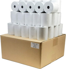 (55 GSM Solid Tube Core) Dropship 3 1 8 X 230 Thermal Paper (100 Rolls – 2 Cases