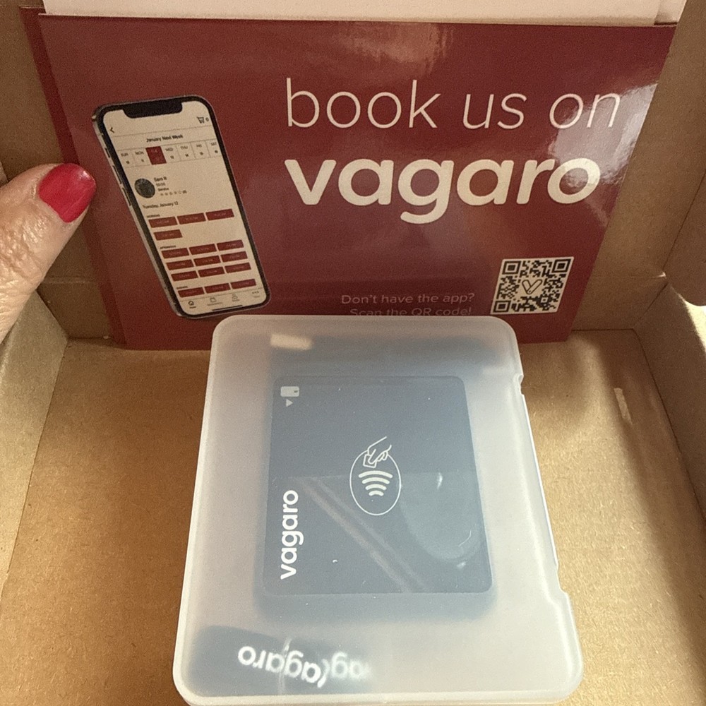 BBPOS Vagaro Chipper 3X BT Tap To Pay Credit Card Terminal Reader NIB