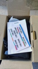 Inateck 2.4Ghz Barcode Scanner 1D Wireless/USB Screen Scanning W/ Smart Base