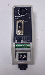 KEYENCE N-R2 COMMUNICATION MODULE PAIRED WITH SR-710 INDUSTRIAL BARCODE READER