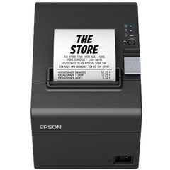 Epson TM-T20III Monochrome Thermal POS Receipt USB Printer with US Power Cord