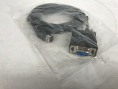 INGENICO RS-232 Cable DB9 Pigtail Power Connector Black 10ft AC00524