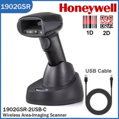Honeywell 1902GSR-2USB-C Wireless Bluetooth USB Barcode Scanner 1D 2D Reader