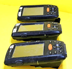 ⚡UNTESTED⚡LOT OF 3x JANAM XM66W-MPAFBVJ0 WINDOWS MOBILE COMPUTER BARCODE SCANNER