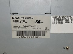 Epson Model TM-U200B POS Receipt Printer M119B Serial