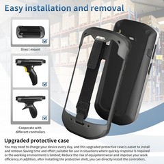 Upgraded Protective Cover Case w/ Strap for Zebra TC51 TC52 TC56 TC57 TC510K