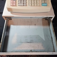 Sharp XE-A401 Electronic Cash Register Thermal Printer Tested Working