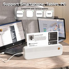 P40 A4 Inkless Thermal Printer Bluetooth Mobile Printer for Travel Office Home