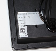 MASHGIN 11.6″ SOLO DISPLAY for QR/barcode scanner, 11.6″ LCD, P/N: 501-0119 for