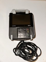 INGENICO LANE 7000 PRG30312951R CREDIT CARD TERMINAL With Base Holder Untested