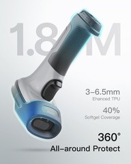 Inateck Bluetooth Barcode Scanner, 1 Charge 180 Days Standby, 35m Range,