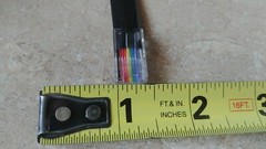 NCR 497-0465037 1432-C337-0007 RJ50 10-pin RS-232 to DB9 Serial Cable Adapter