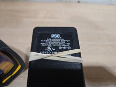 PSC Powerscan Decoded Standard Range Scanner PSSR-1000 Powers On Adapter* Read