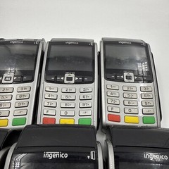 Ingenico IWL250 **Unauthorized Message**Lot Of 6 / power cords not included