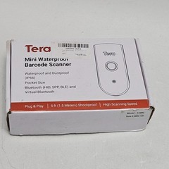 Tera Wireless Mini Pocket 1D Barcode Scanner 3-in-1 BT USB Wired & 2.4G Wireless