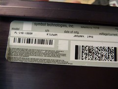 Symbol PDF 1000 barcode scanner decoder reader PL-140-1000A [2*H-38]