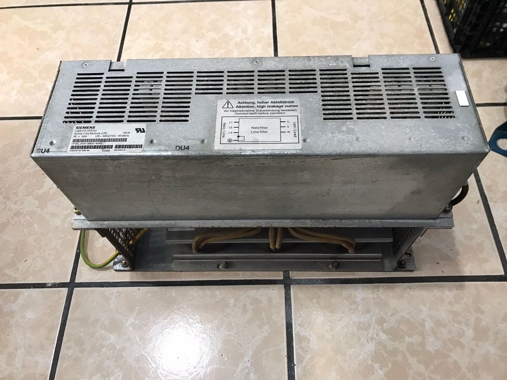 ⚡ Siemens 6SL3000-0BE21-6AA0 SINAMICS Line Filter 16kW 380-480V 🌐 3-Phase 🔧 U