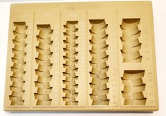 Countex II Coin Tray By MMF Industries Bank Coin Sorter Counting Tray Vintage