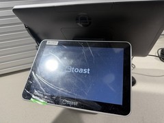 Toast Flex TT200 POS System Dual Display w/ Power Supply FACTORY RESET