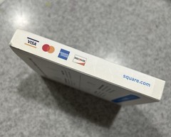NEW Square Magstripe Reader with Lightning Connector Glossy White