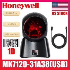Honeywell Orbit MK7120-31A38 Omnidirectional 1D USB Barcode Scanner Kit US Stock