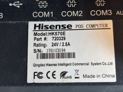 Hisense HK570E POS Touchscreen Computer Windows 10 Enterprise Reset