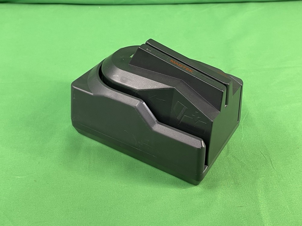 Magtek MicrSafe Check Scanner Card Reader 22551002 | Tested, No Cables