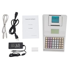 Electronic Cash Register, 40 Keys Raised Keyboard, ECRs Complete POS Cash System