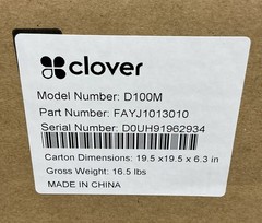 Clover D100M Lockable POS Cash Drawer