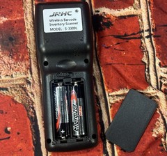 JRHC S-3309L Multifunction Wireless Inventory Barcode Scanner w’Charger & Manual