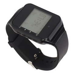 Watch Pager 20 Call Buttons LCD Display Rechargeable Wireless Watch Calling ZERI