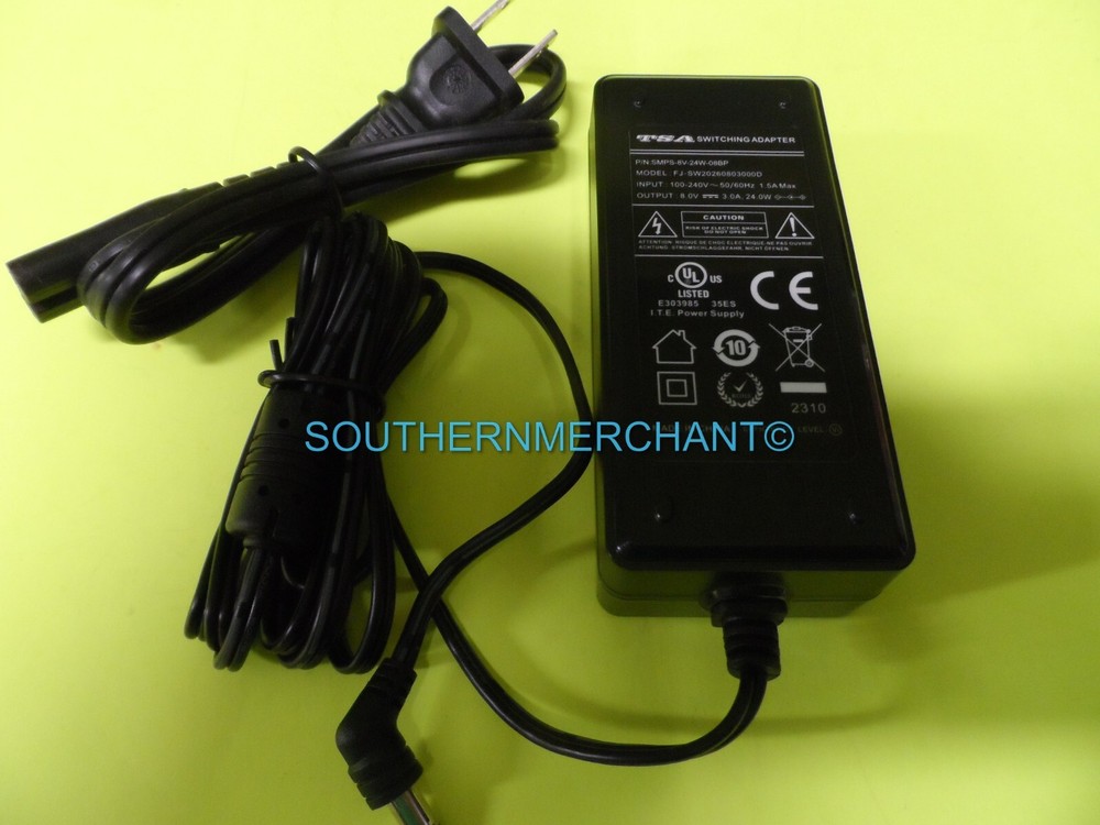 INGENICO iSC 480 LANE 8000 SERIES AC POWER PACK 296198809 PSM24W-080