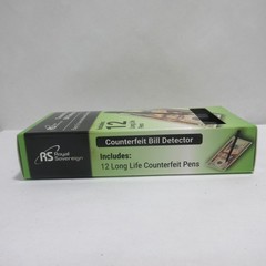 12 Packs Counterfeit Money Detector Pen Marker Fake Dollar Bill Currency Check