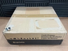 Logic Controls CR3003 Cash Drawer Epson Interface Black CD-415 ✅❤️️✅❤️️ NEW!