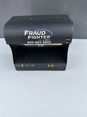 Fraud Fighter HD8X2-120A UV Backlight Fluorescence Counterfeit Detector Tested