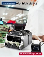 MUNBYN P01 Thermal Printer for IMC01, IMC08, IMC09 Money Counter Machine Mixed D