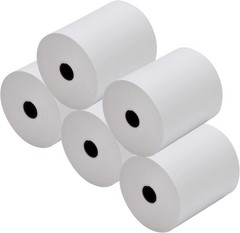 Efficient 10 Pack Thermal Receipt Paper – 3-1/8″ x 119′ w/ End-of-Warning Signal