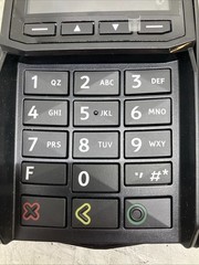 Ingenico Lane/3000 Payment Terminal with PIN Pad, Screen, And Cables