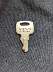 TEC Cash Register Keys – Set of 6 – S, SET, REG, MA, 21N, 205 5L11 series