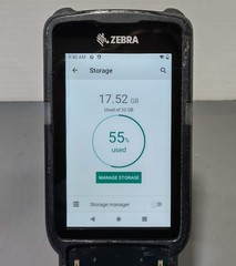 Zebra MC330X Wireless Mobile Computer Barcode Scanner No Keyboard/Battery Tested