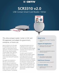 SCR3310V2C SMART CARD READER USB TYPE-C